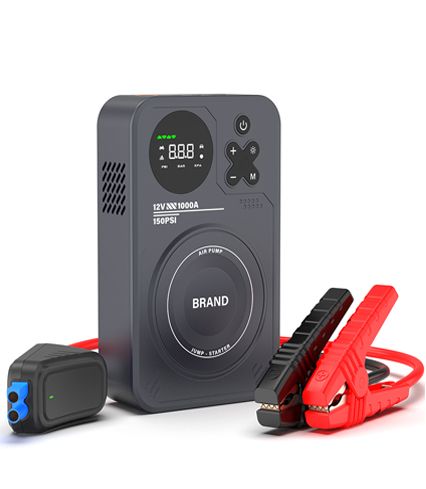 電將軍B37 2000A汽車啟動電源充氣泵搭電充氣一體機